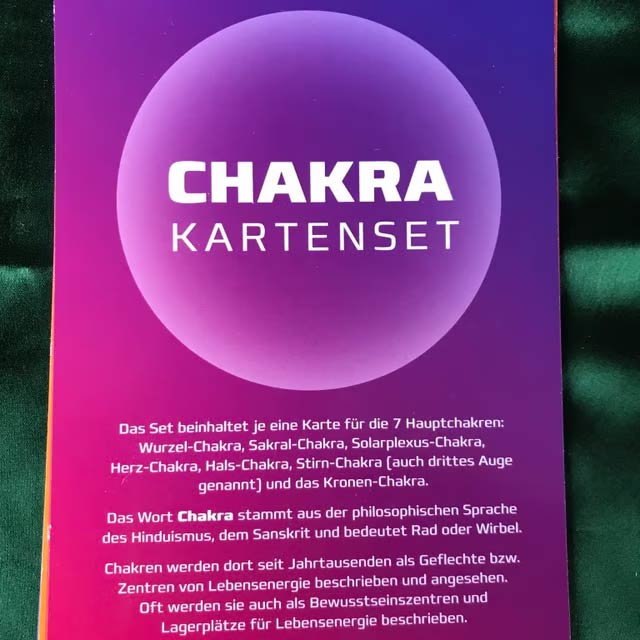 Chakrakarten – Bild 2